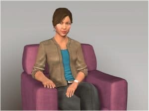 Benefits Of Communicating With A Virtual Human For People With Emotional Distress