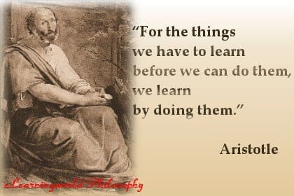 aristotle quote Frugal Innovation för att förbättra lärande