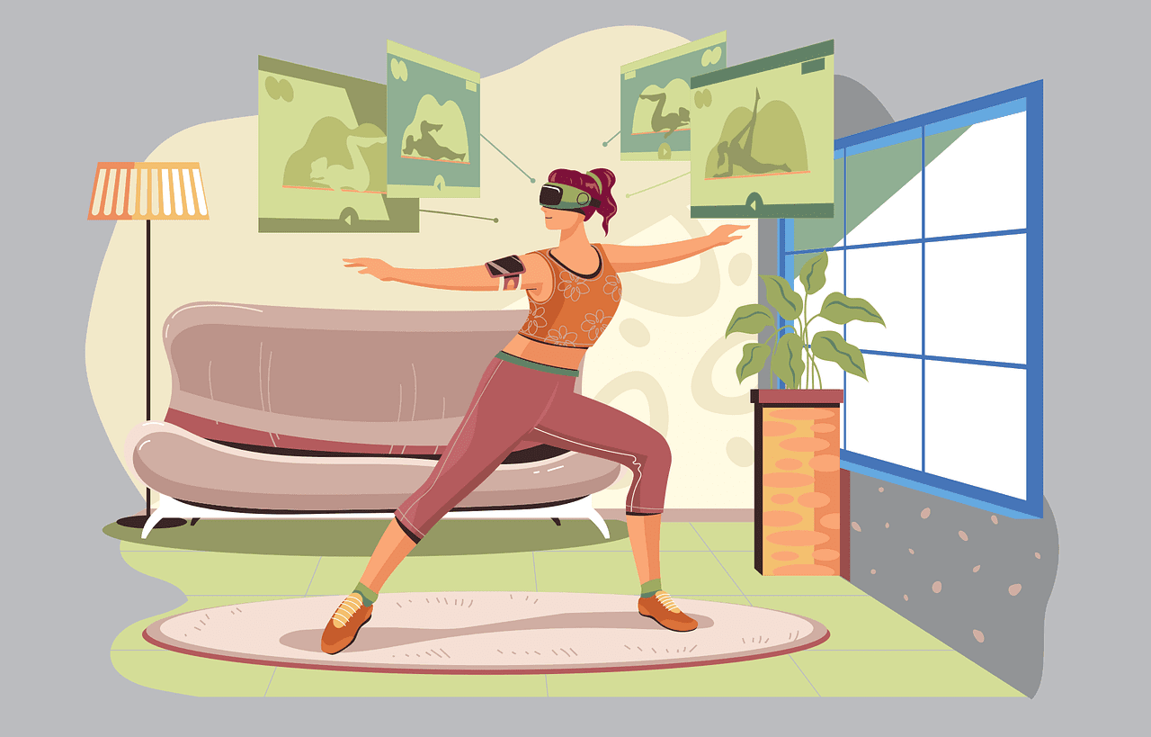 Virtual Reality mode of exercise and work-related research